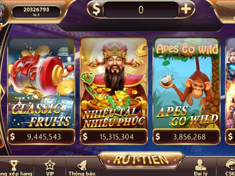 Các loại game Nổ Hũ phổ biến tại BJ88: cổ điển, video, jackpot lũy tiến và theo chủ đề