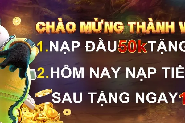 Ưu đãi chào mừng thành viên mới với hộp quà và tiền thưởng